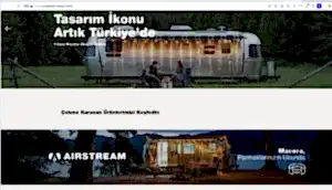 Air Stream Karavani 360° video tanitimi
