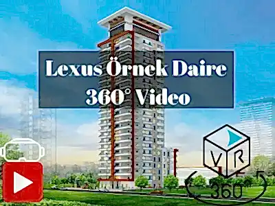 Lexus Ornek Daire 360 video